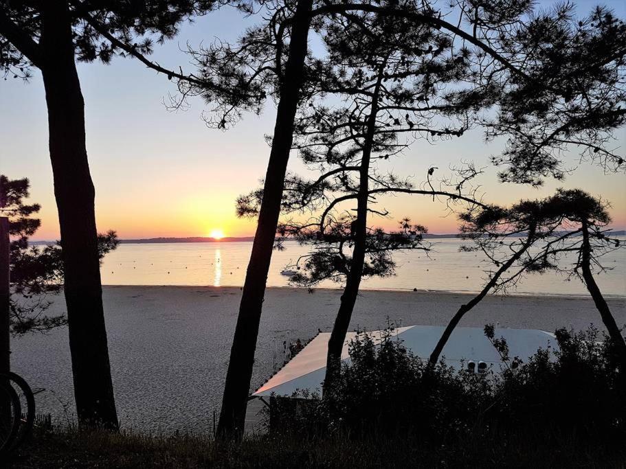 Appartement Les Pieds Dans L Eau Acces Direct Plage Pereire, Parking Gratuit ,Wifi Arcachon Exterior foto
